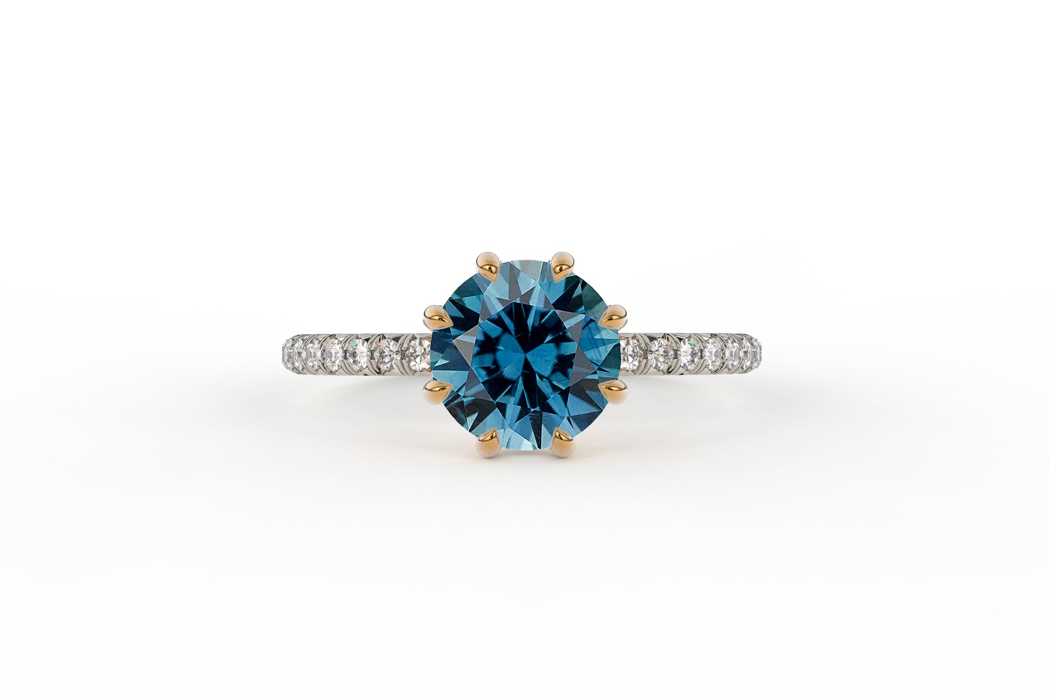 Montana Sapphire and Diamond Ella Ring - S. Kind & Co