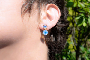 Oregon Hyalite Opal Dangle Earrings - S. Kind & Co