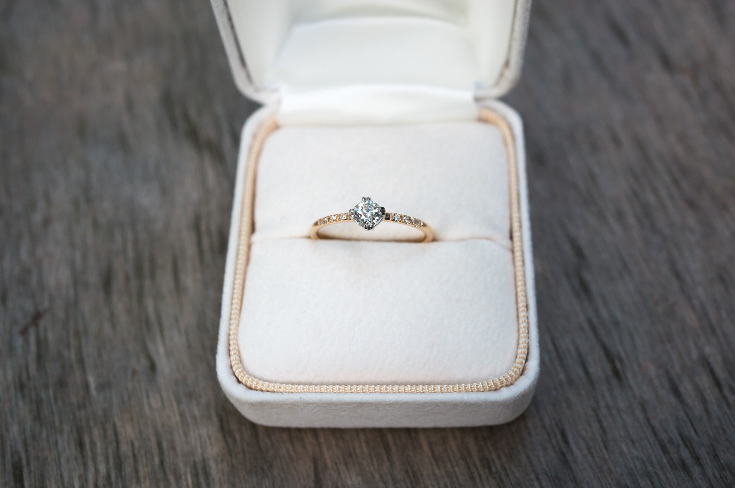 Darling Old Euro Diamond Engagement Ring - S. Kind & Co