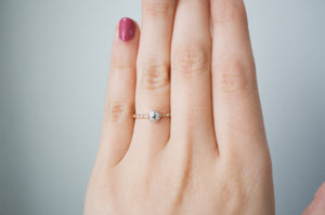 Darling Old Euro Diamond Engagement Ring - S. Kind & Co