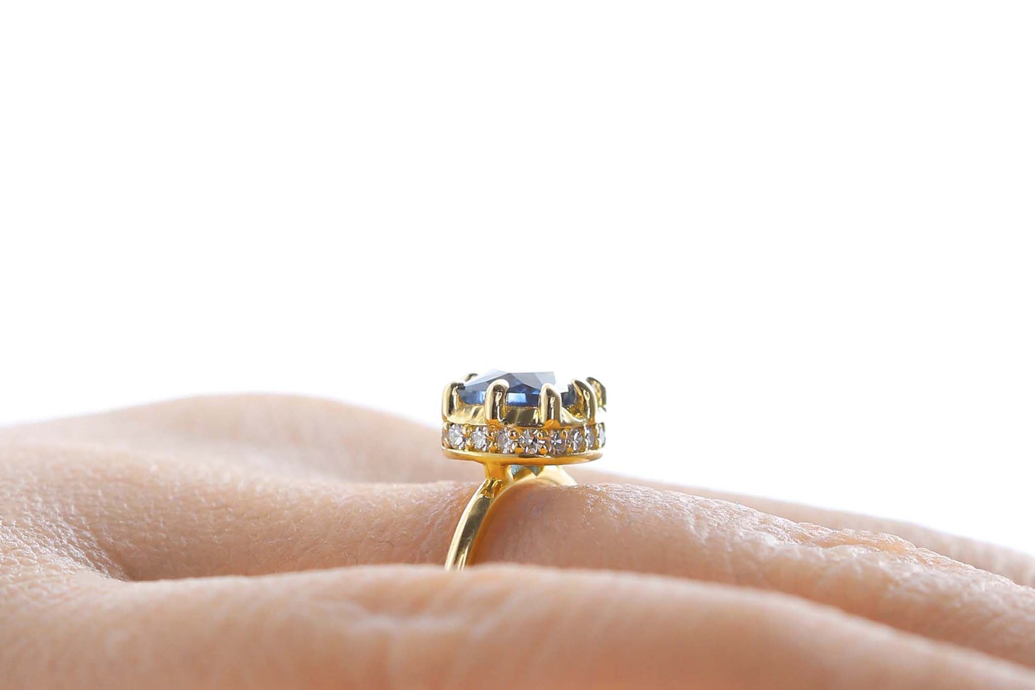 Montana Sapphire Recycled Gold Arabella Ring - S. Kind & Co