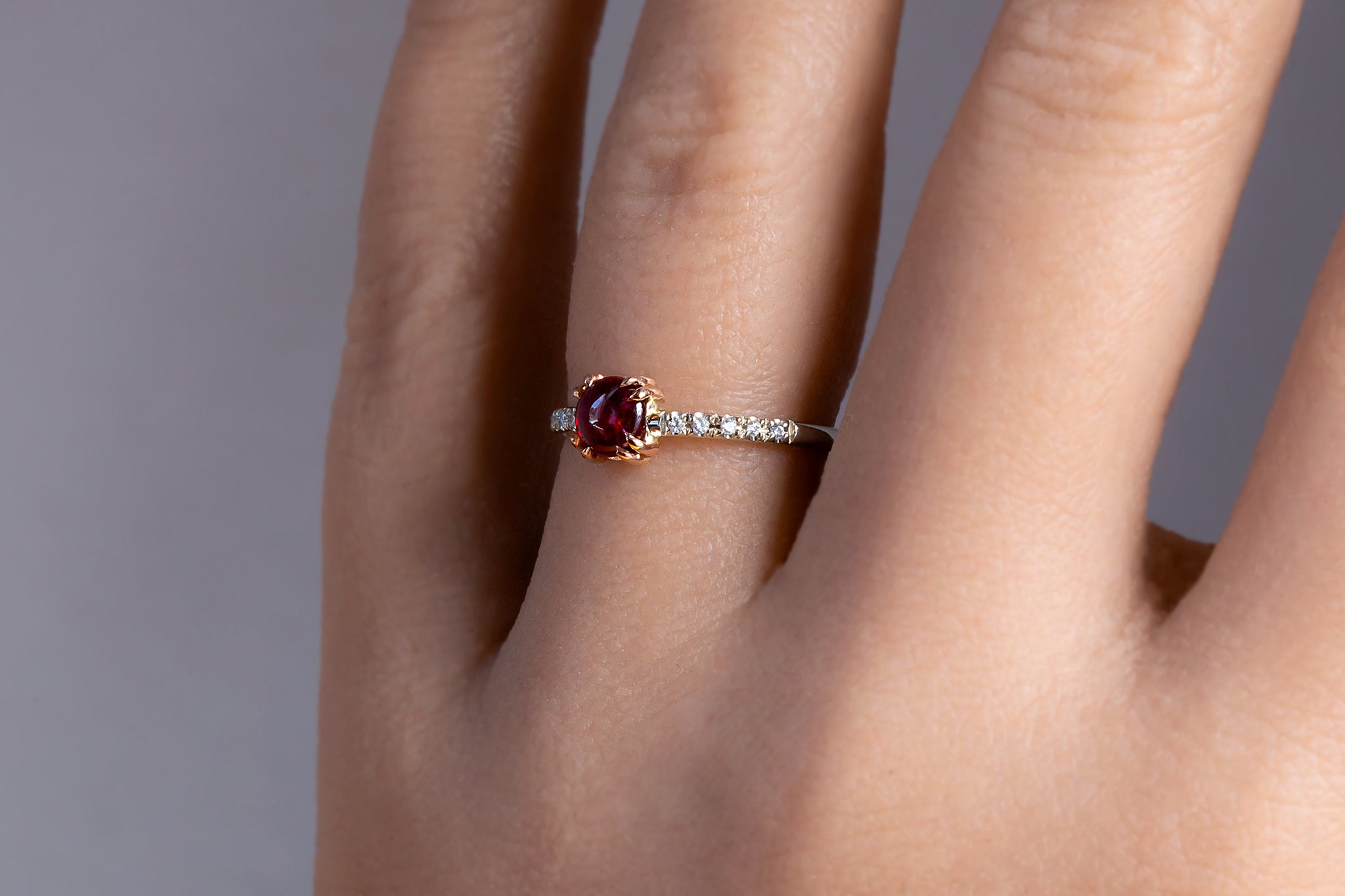 Untreated Natural Ruby Dunne Ring - S. Kind & Co