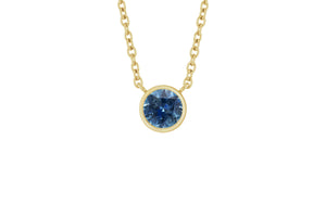 Blue Montana Sapphire Necklaces