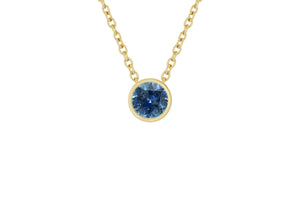 Blue Montana Sapphire Necklaces