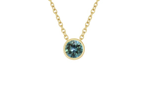 Teal Montana Sapphire Necklaces