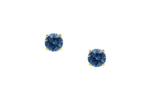 Blue Montana Sapphire Earrings