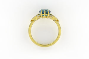 Montana Sapphire and Diamond Elodie Ring - S. Kind & Co