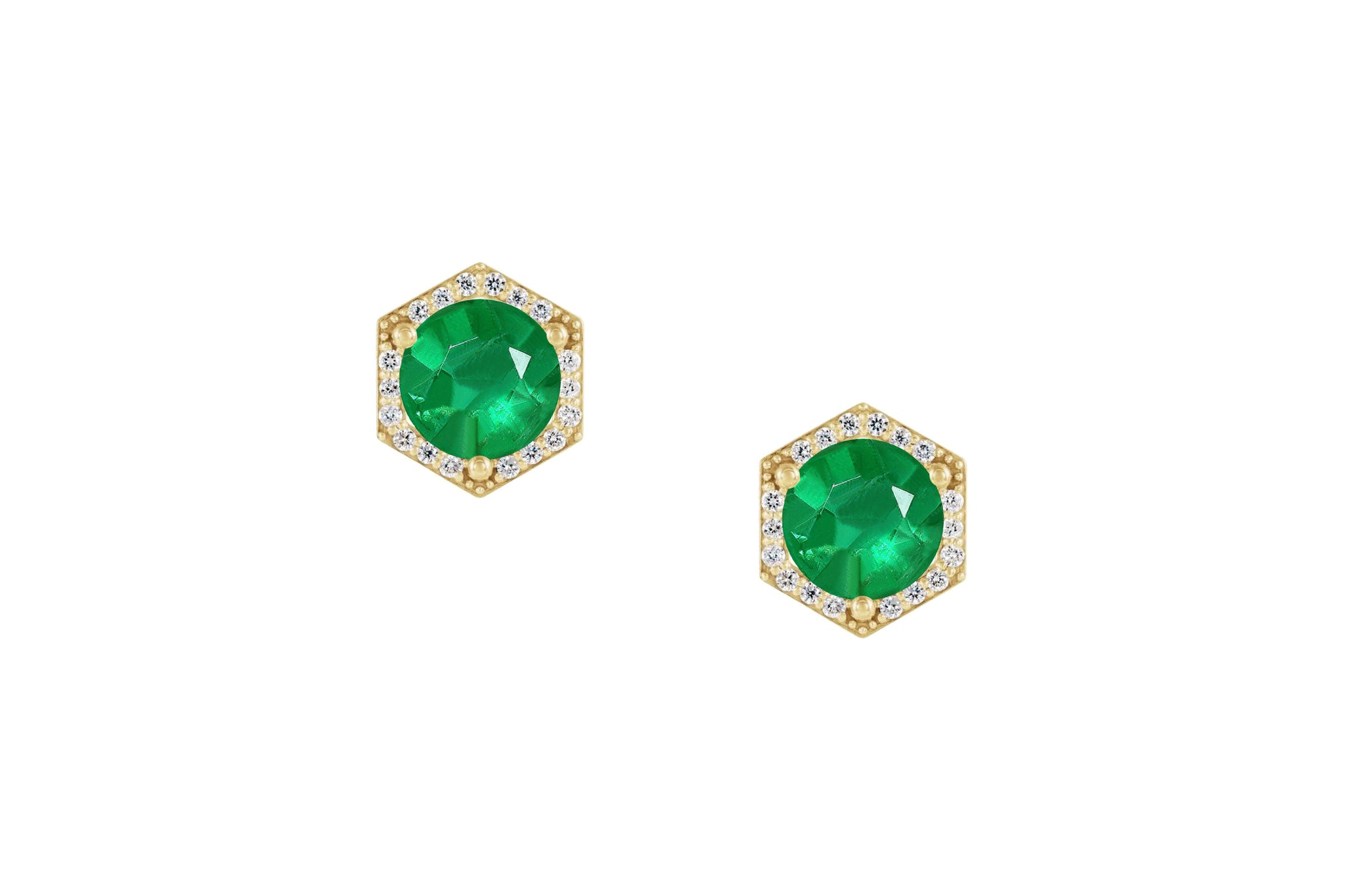 Emerald Earrings