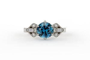 Montana Sapphire Six Prong Vivienne Ring - S. Kind & Co