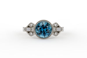 Montana Sapphire Bezel Vivienne Ring - S. Kind & Co