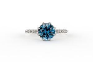 Montana Sapphire and Diamond Ella Ring - S. Kind & Co