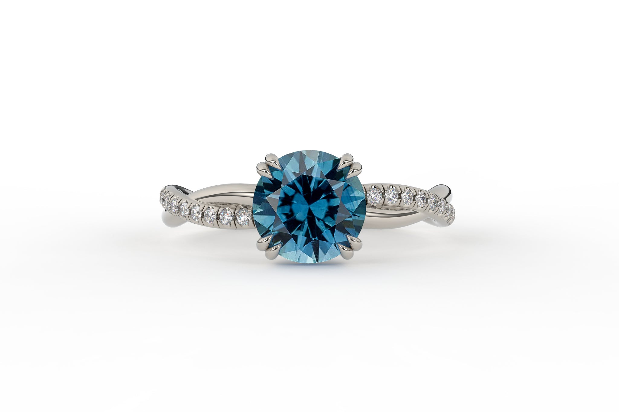 Montana Sapphire and Diamond Tova Ring - S. Kind & Co