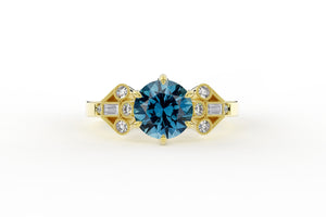 Montana Sapphire Six Prong Vivienne Ring - S. Kind & Co