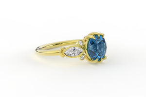 Montana Sapphire and Diamond Elodie Ring - S. Kind & Co