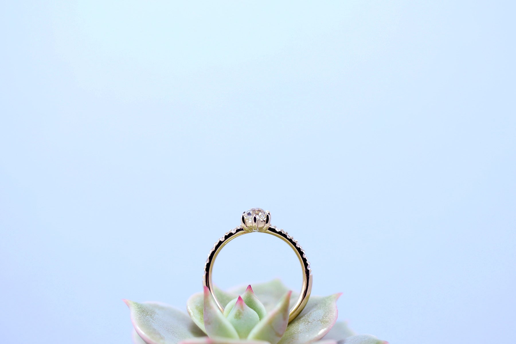 Lustrous Antique Diamond Rosalie Ring - S. Kind & Co