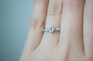 Luminous Diamond Engagement Ring - S. Kind & Co