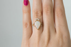 Estelle Shining Australian Opal Ring - S. Kind & Co