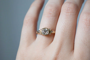 Belle Epoch Old Mine Cut Diamond Ring - S. Kind & Co