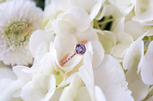 Violet Montana Sapphire and Diamond Ring - S. Kind & Co