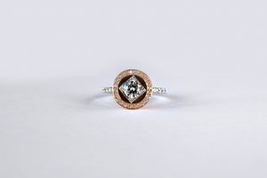 Araglin Antique Diamond Frame Ring - S. Kind & Co