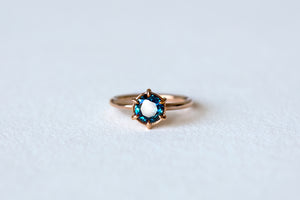 1 Carat Montana Sapphire Lila Ring - S. Kind & Co