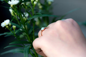 Opal Rose Cut Shiloh Ring - S. Kind & Co