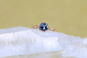 Lavender Untreated Ethereal Montana Sapphire Ring - S. Kind & Co