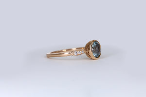 Lavender Untreated Ethereal Montana Sapphire Ring - S. Kind & Co