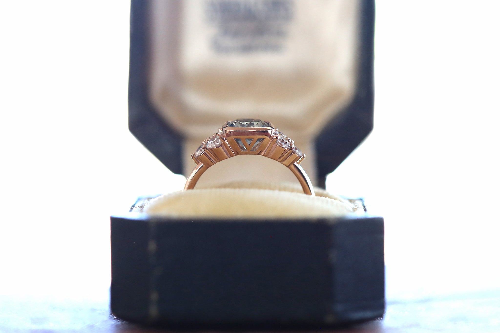 Minty Untreated American Treasure Montana Sapphire Ring - S. Kind & Co