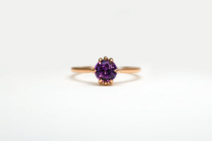 Master Cut Pink & Purple Sapphire Zoe Ring - S. Kind & Co