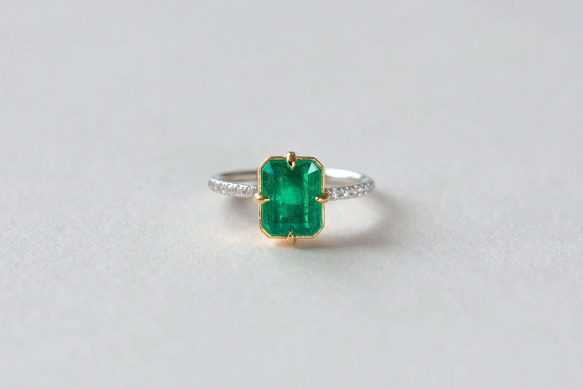 Emerald Emerald Ring - S. Kind & Co