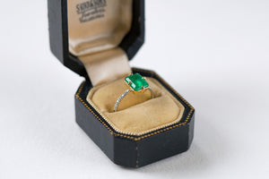 Emerald Emerald Ring - S. Kind & Co