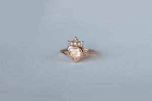 Rose Gold and Diamond Ettie ring - S. Kind & Co