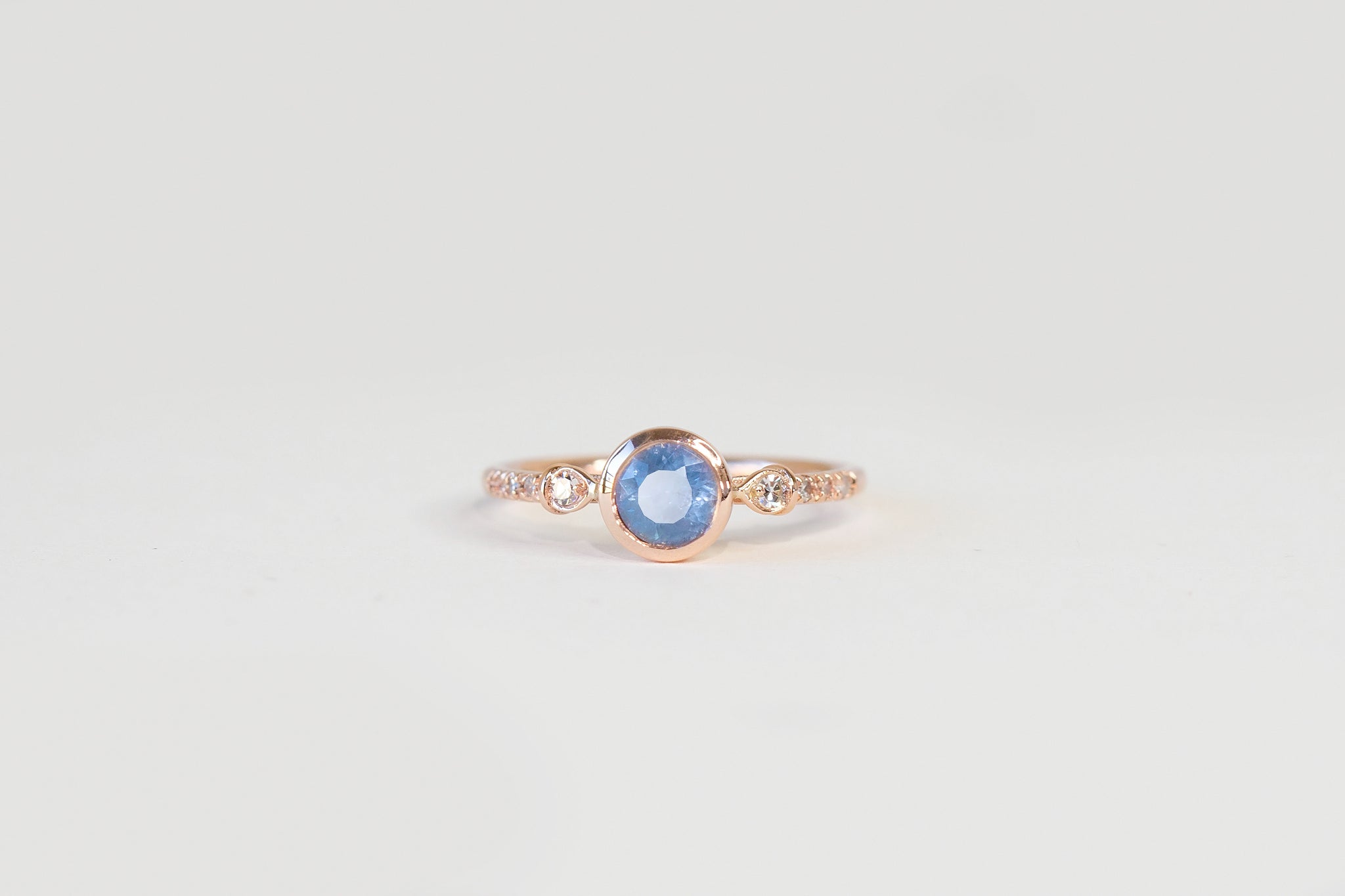 Frosted Periwinkle One-of-a-kind Montana Sapphire Ady Ring - S. Kind & Co