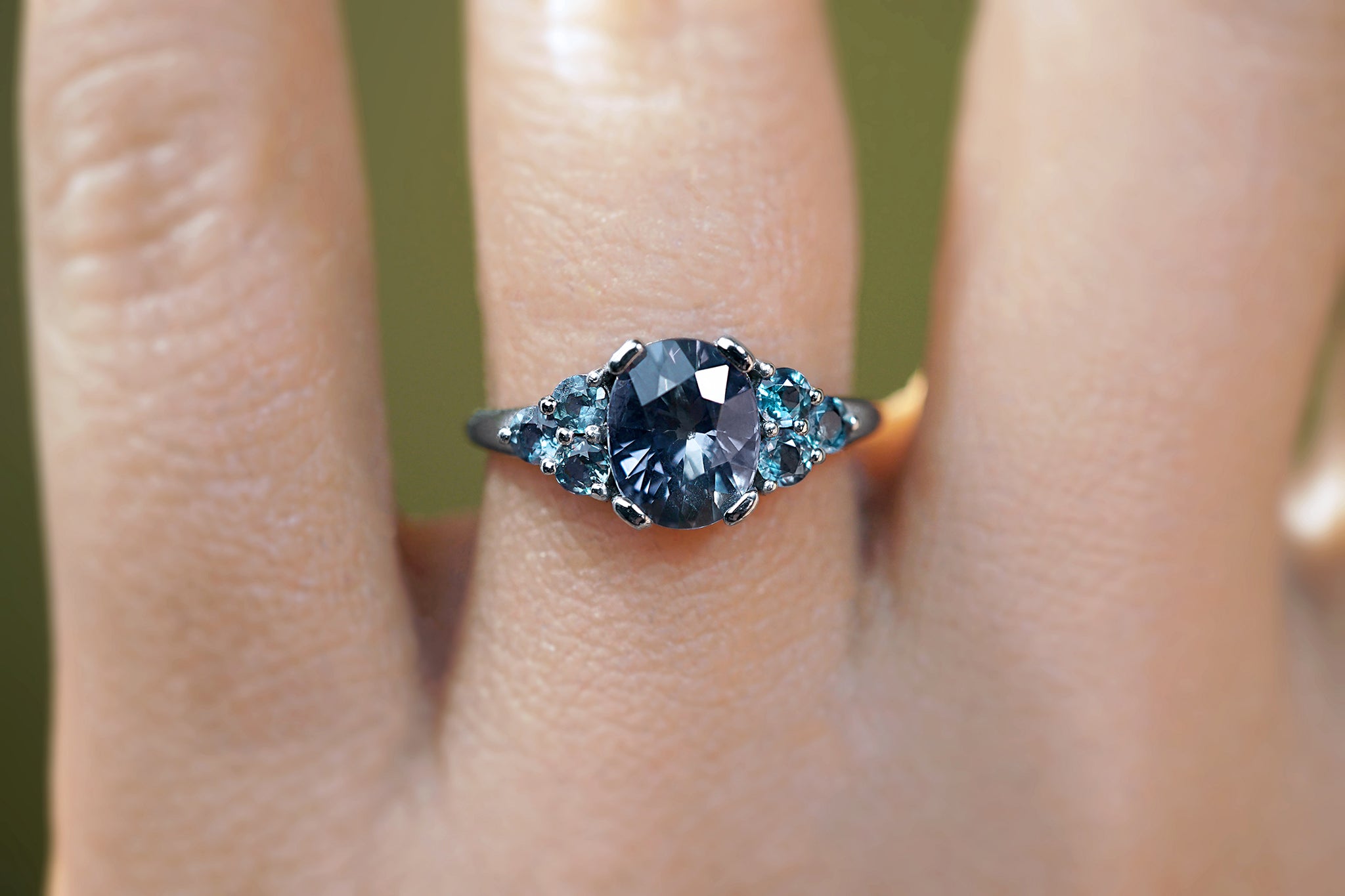 Marvelous Color-change Sapphire & Alexandrite Ring – S. Kind & Co