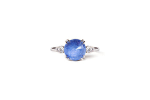 Ceylon Sapphire Lamassu Ring - S. Kind & Co