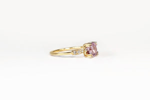 Untreated Pink Spinel Recycled Gold Cora Ring - S. Kind & Co