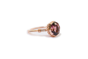 Perfect Pink California Tourmaline Ring - S. Kind & Co